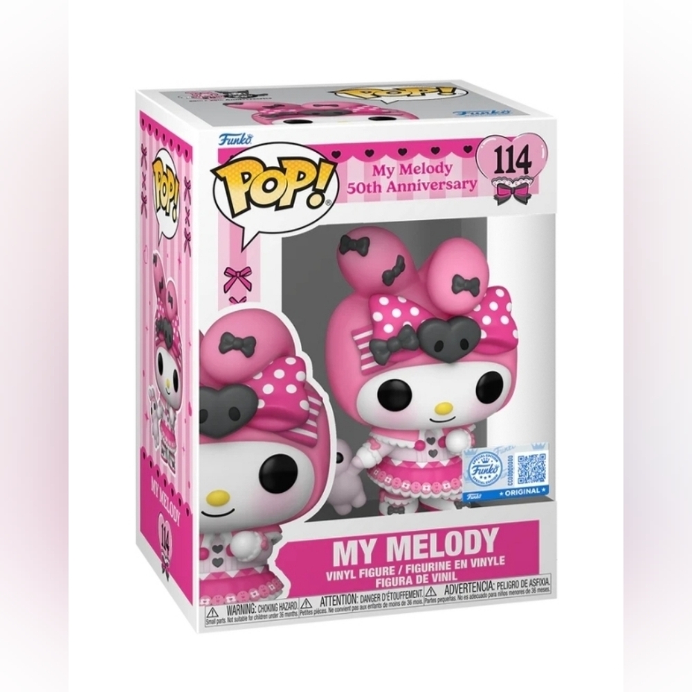 Funko Pop! Animation My Melody 50th Anniversary #114 Vinyl Figure - New in Box